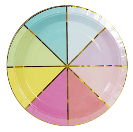 Colour wheel plates